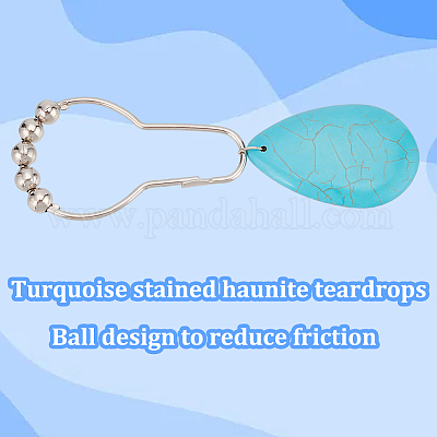 12шт железные кольца для занавески для душа для ванной комнаты HJEW-OC0001-23-1