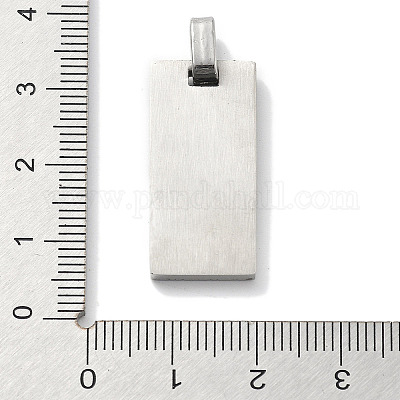 Рождественские эмалевые подвески из нержавеющей стали 304 STAS-Z098-41P-1