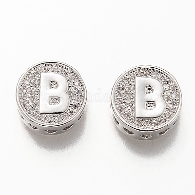 Многожильные звенья из латуни с платиновым покрытием KK-P191-01B-P-1