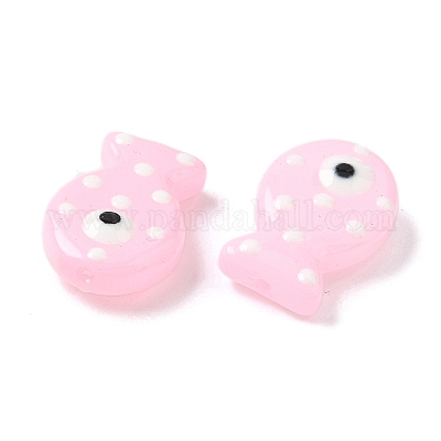 Бусины из стеклянной эмали LAMP-D303-04A-1