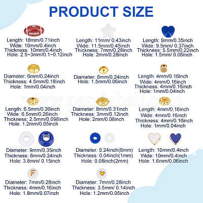 Наборы для изготовления фурнитуры из пластика и полимерной глины DIY-PH0029-19-1