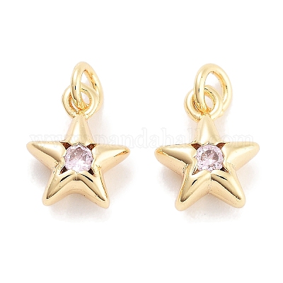 Латунь с подвесками из фианита KK-P271-38A-02G-1