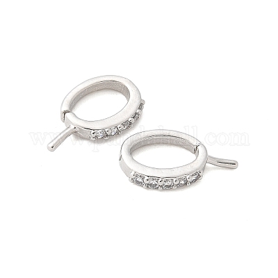 Латунные микропроволочные кубические циркониевые подвески KK-D324-10P-1