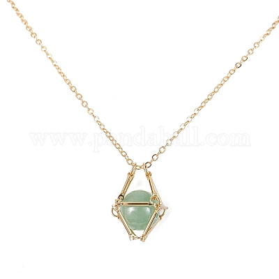 Латунный мешочек для макраме NJEW-JN04445-01-1