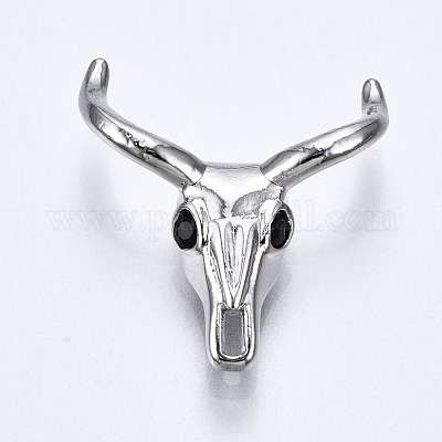 Латунь микропаве черный кубический цирконий ZIRC-T004-95-1