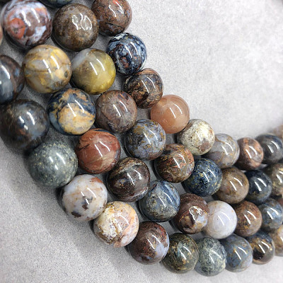 Натуральные нитки петерсайта G-O183-06B-1