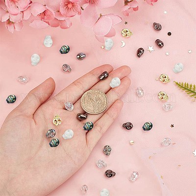 Гальванические стеклянные бусины&nbsp;EGLA-SC0001-03-1