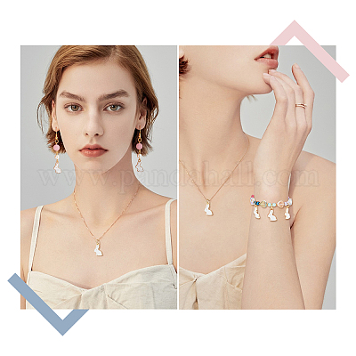 Подвески из эмали и сплава ENAM-AR0001-07-1