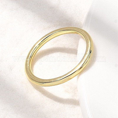 Кольца латуни пальца RJEW-P166-07A-G-1