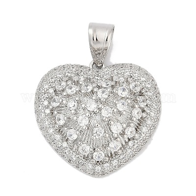 Латунные микро проложить кубического циркония подвески KK-A241-12P-04-1