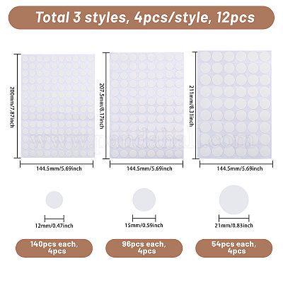 12 лист наклейки DIY-BC0014-80A-1