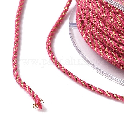 Нейлоновый витой круглый шнур длиной 20 м&nbsp;NWIR-A011-01-1