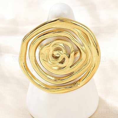 Кольца из нержавеющей стали 304 RJEW-H254-03G-1