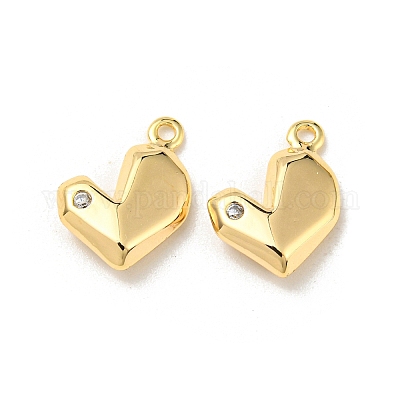 Латунные микро проложить кубического циркония подвески KK-Q809-02G-1