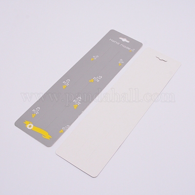 Карты дисплея скрепки для волос DIY-WH0199-78B-1