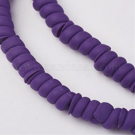 Polymer Clay Bead Strands CLAY-P011-05-1