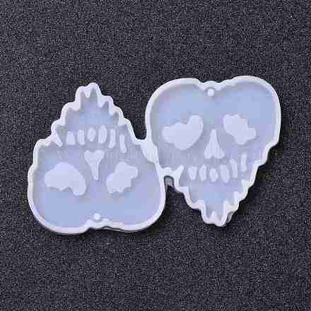 Tema de halloween diy colgante moldes de silicona DIY-H154-04B-1