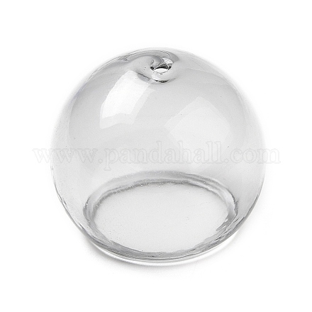 Cône de perles de verre transparent GLAA-G100-01D-03-1