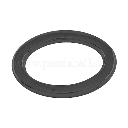Alloy Oval Linking Rings TIBE-2605-B-NR-1
