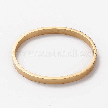 304 Stainless Steel Bangles STAS-I169-03A-G-1