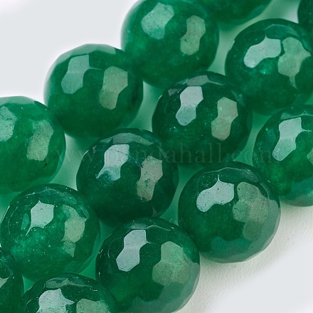Chapelets de perles en jade de malaisie naturelle G-K288-6mm-11-1