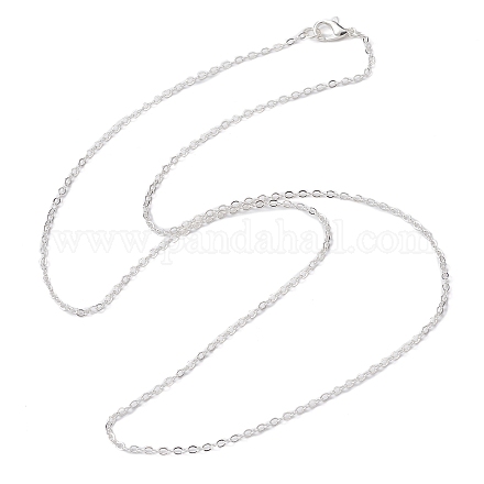 Brass Cable Chain Necklaces NJEW-JN04511-08-1