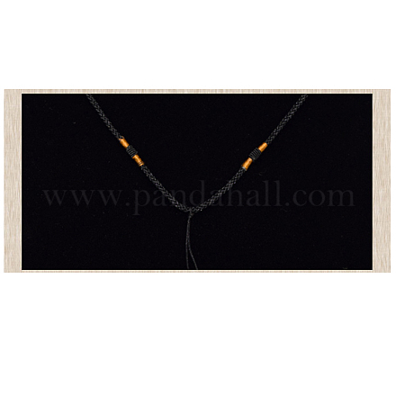 Nylon Cord Necklace Making NWIR-E028-04A-1