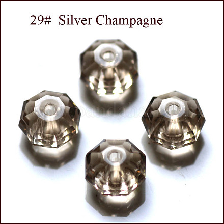 Imitation Austrian Crystal Beads SWAR-F083-8x10mm-29-1