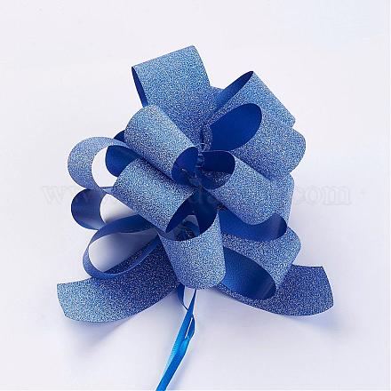 Handmade Elastic Packaging Ribbon Bows AJEW-P045-F04-1