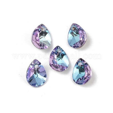 Граненые подвески из стекла k9 со стразами RGLA-F053-E-001VL-1