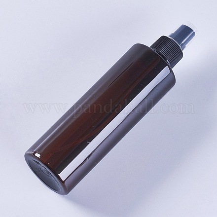 ペット用プラスチックポータブルスプレーボトル  詰め替え可能なミストポンプ  香水噴霧器  ココナッツブラウン  18.7x5cm  容量：約250ミリリットル X-MRMJ-WH0009-01-250ml-1