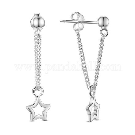 SHEGRACE 925 Sterling Silver Dangle Earrings JE631A-1