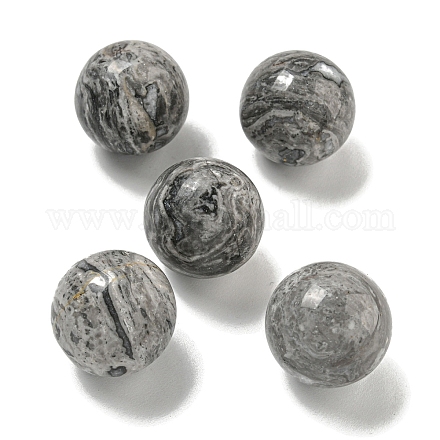 Натуральный камень с круглыми шарами G-P532-02A-24-1
