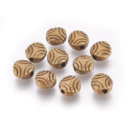 Perles en alliage de style tibétain X-MAB5428Y-NF-1