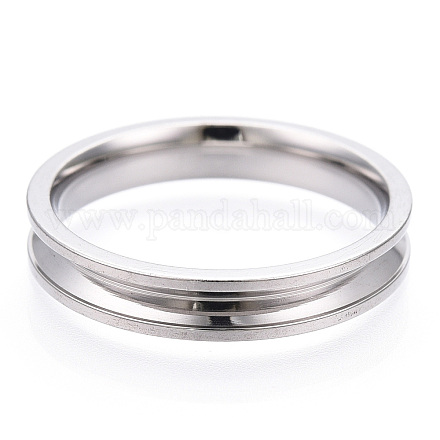 201 кольцо из нержавеющей стали с рифлением для пальцев STAS-WH0039-11E-P-1