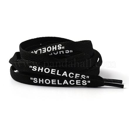 Плоские шнурки из полиэстера на заказ AJEW-H116-A06-1