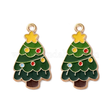 Подвески из эмали и сплава ENAM-I061-01KCG-01-1