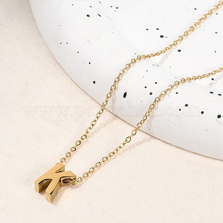 Ионное покрытие(ip) 304 нержавеющая сталь подвески ожерелья NJEW-R050-01G-11-1