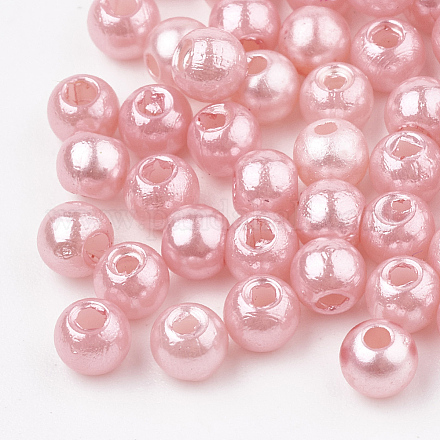 Perles en plastique ABS OACR-Q004-4mm-08-1