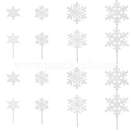 SUPERFINDINGS 8 Sets 2 Style Acrylic Cake Toppers DIY-FH0004-90A-1