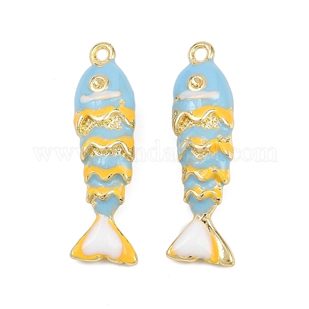 Сеттинги горный хрусталь эмаль кулон сплава ENAM-H002-01G-03-1