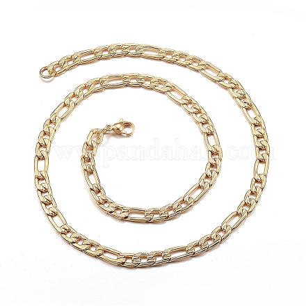 304 Stainless Steel Necklaces NJEW-G283-04G-1
