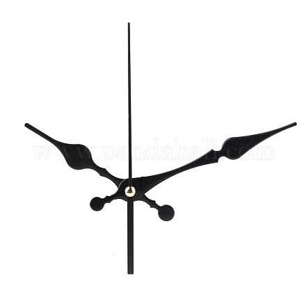 アルミ製ロングシャフトクロックポインター  交換用時計の針  ブラック  67~97mm  3個/セット CLOC-PW0001-12D-1