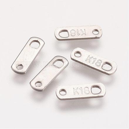 304 Stainless Steel Chain Tabs STAS-F086-19P-1