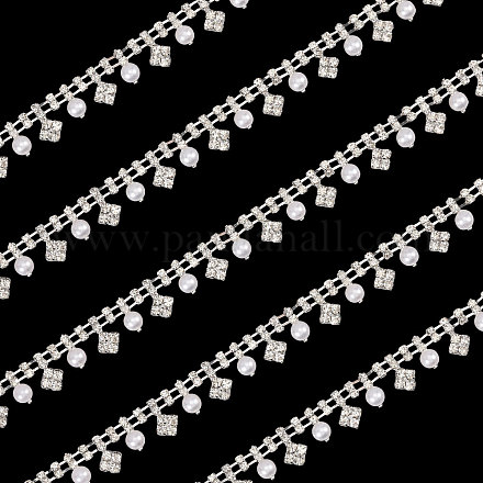 Железо горный хрусталь чашка цепи&nbsp;DIY-GL0005-70-1