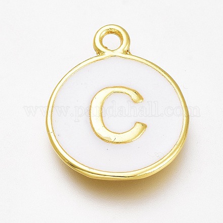 Латунь эмаль подвески KK-H103-01C-G-1