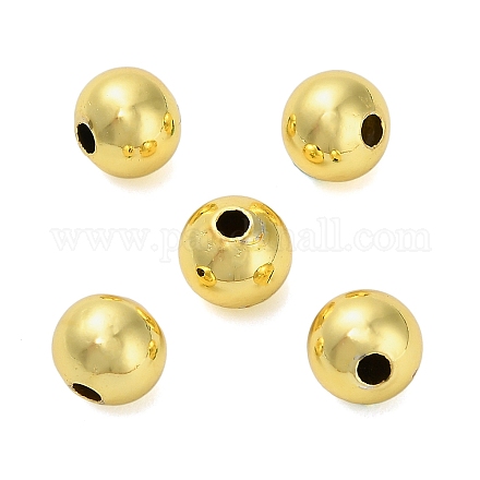 Круглых бусин латунные KK-A276-02B-G-1
