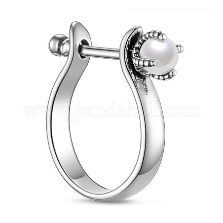 Shegrace 925 anillos de dedo de plata esterlina JR683A-1
