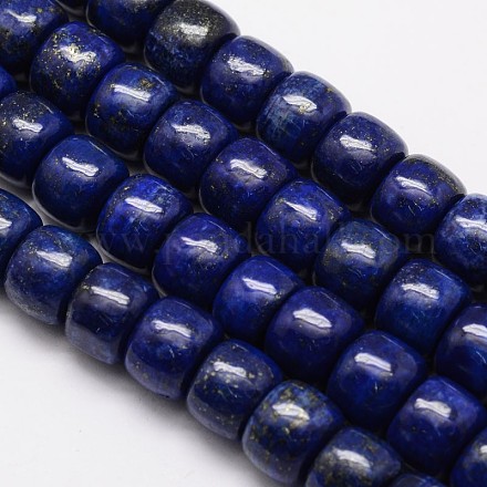 Natural Lapis Lazuli Column Bead Strands G-M264-09-1