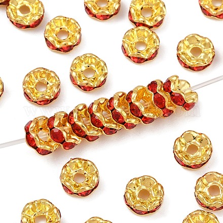 Латуни класс ходит шариков Rhinestone RSB028NF-08G-1